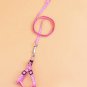 Training Pet Harness Leash Set Size Small Puppy Dog Cat Adjustable Nylon Print Lead Traction Rope