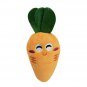 Carrot Squeaky Plush Pet Chew Toy Puppy Dog Kitty Cat Cute Play Toys Fetch Interactive Supplies