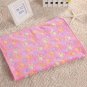 Soft Warm Pet Paw Print Blanket S-L Puppy Dog Kitten Cat Bed Cushion Coral Cashmere Pawprint Mat
