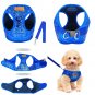Bling Sequins Pet Harness Leash S-L Set Puppy Dog Walking Kitten Cat Sequence Glitter Sparkly Leads