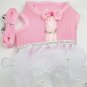 Tutu Skirt Dress Pet Harness Leash S-L Set Clothes Princess Puppy Dog Kitten Cat Outdoor Walk