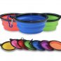 Portable Outdoor Pet Bowls Collapsible Non-toxic Durable Silicone Bowl for Puppy Dogs Travel