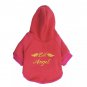 Lil Angel Wings Pet Hoodie Size XS-L Puppy Dog Kitten Cat Sweater Sweatshirt Apparel Pets Clothes