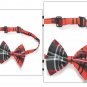 Adjustable Bow Tie Pet Collar Puppy Dog Kitty Cat Cute Pattern Prop Accessory