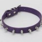 Spiked Rivet Pet Pu Leather Collar XS-L Puppy Dog Cat Studded Adjustable Neck Strap Fashion