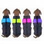 Waterproof Padded Pet Vest S-2XL Winter Warm Zip-Up Coat Jacket Outdoor Puppy Dog Apparel