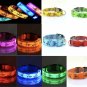 Disney Pluto Nylon LED Pet Collar S-L Puppy Dog Cat Night Safety Light-up Flashing Glow in the Dark