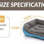 Paw Print Pet Cushion Bed XL-3XL Dog Cat Warm Soft Puppy Kitten Sleep House Sofa Mat Pad Kennel