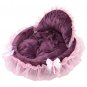 Princess Nest Lace Ruffles Pet Bed S-L Puppy Dog Kitten Cat Pretty Fashionable Comfortable Kennel