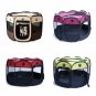 Pet Playpen Tent Portable Outdoor Exercise Puppy Dog Kitten Cat Fence Outdoor Kennel Cage Crate Bag