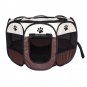 Pet Playpen Tent Portable Outdoor Exercise Puppy Dog Kitten Cat Fence Outdoor Kennel Cage Crate Bag