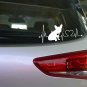 Pet Puppy Dog Decal Car Window Outdoor French Bulldog Boston Terrier Auto Home Decor Sticker Decals