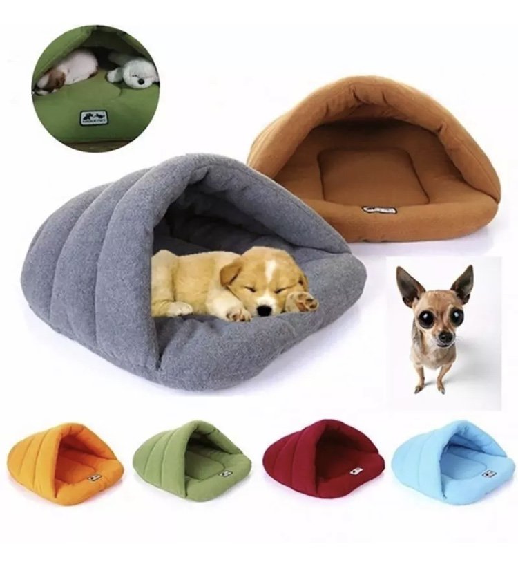 Foldable Pet Bed House Nest XS-L Portable Sleeping Blanket Puppy Dog Cat Cozy Warm Comfy Pets