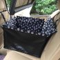 Paw Print Anti Slip Waterproof Folding Safety Pet Dog Car Seat Cover Holder Carrier