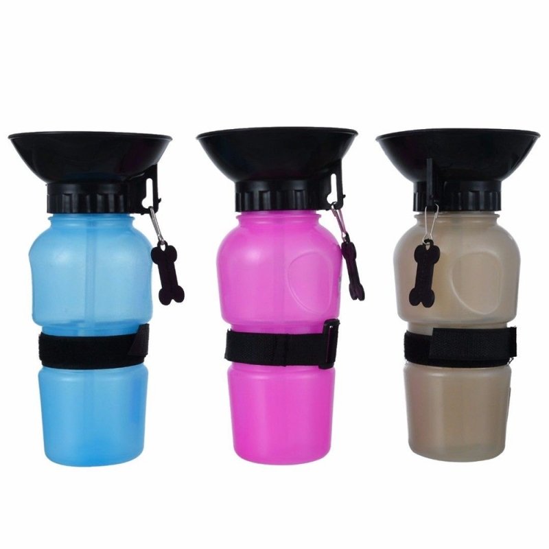 Pet Portable Water Bottle Drinking Outdoor Travel Puppy Dog Kitten Cat Water Bowl Supplies