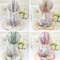 Transparent Pet Raincoat XS-2XL Puppy Dog Colored Rain Coat Waterproof Outdoor Protection Clothes