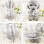 Transparent Pet Raincoat XS-2XL Puppy Dog Colored Rain Coat Waterproof Outdoor Protection Clothes