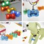 LED Clip-on Bone Collar Pendant Safety Light Puppy Dog Outdoors Dark Night Visible Protection
