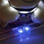LED Clip-on Bone Collar Pendant Safety Light Puppy Dog Outdoors Dark Night Visible Protection