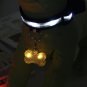 LED Clip-on Bone Collar Pendant Safety Light Puppy Dog Outdoors Dark Night Visible Protection