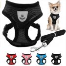 Pet Harness Leash Set Soft Mesh S-L Puppy Dog Vest Lead For Small Medium Dogs Outdoors Walk Supplies