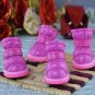 Pet Winter Warm Shoes Puppy Dog Snow Boot Anti-slip Booties Protective Paws Leather Cashmere Boots