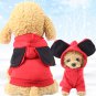 Big Ears Pet Hoodie Sweatshirt XS-2XL Puppy Dog Cartoon Hooded Jacket Coat Sweater Clothes