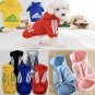 Adidog Pet Pullover Hoodie XS-2XL Sweater Pet Puppy Dog Apparel Clothes Fashion Style Jacket