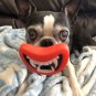 Vampire Teeth Squeaky Chew Toy Smile Funny Puppy Dog Vinyl Glue Squeaky Squeaker Toy
