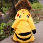 Pikachu Hooded Pet Jumpsuit XS-XL Hoodie Costume Onesie Halloween Holiday Dog Cat Pets Clothes