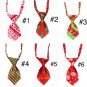 Christmas Pet Adjustable Neck Tie Holiday Necktie Holiday Party Grooming Bow Tie Collar Accessory