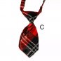 Adjustable Pet Necktie Patterns Print Puppy Dog Kitten Cat Holiday Prop Neck Tie Collar Accessories