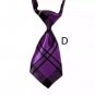 Adjustable Pet Necktie Patterns Print Puppy Dog Kitten Cat Holiday Prop Neck Tie Collar Accessories