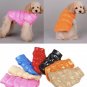 Padded Warm Pet Jacket XS-3XL Puppy Dog Cat Coat Vest Fleece Winter Jackets Clothes