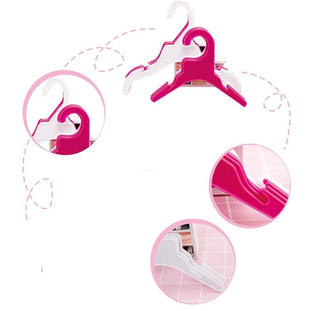 5pc Pet Clothes Hangers Environmental Clothing Rack Holder For Puppy