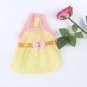 Lattice Princess Pet Bow Dress S-XL Puppy Dog Sleeveless Summer Spring Fashion Pet Clothes Apparel