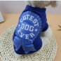 Graphic Letter Print Pet T-Shirt XS-L Puppy Dog Shirt Top Funny Pets Doggie Clothes Apparel