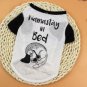 Graphic Letter Print Pet T-Shirt XS-L Puppy Dog Shirt Top Funny Pets Doggie Clothes Apparel