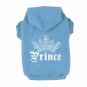 Prince Crown Pet Hoodie XS-3XL Puppy Dog Cat Warm Pullover Hooded Sweater Jacket Coat Pets Clothes