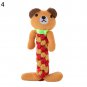 Pet Rope Chew Toy Squeaky Animal Design Squeaker Sound Puppy Dog Interactive Play Toys