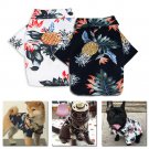Floral Tropical Print Collar Shirt XS-XXL Pet Puppy Dog Summer Clothing Chihuahua Pets Clothes