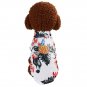Floral Tropical Print Collar Shirt XS-XXL Pet Puppy Dog Summer Clothing Chihuahua Pets Clothes