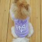 Graphic Letter Print Pet Tank Tops XS-L Puppy Dog Cat Shirt Funny Graphic Printed Summer Clothes