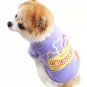 When&acirc;��s Dinner? Pet Printed T-Shirt XS-L Puppy Dog Cotton Shirt Funny Vest Top Pets Summer Clothes