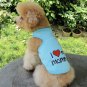 I Love My Mommy Daddy Top S-2XL Pet Puppy Dog Cat Lovable Tank Top Vest Pets Clothes