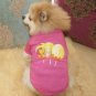 Desserts Printed Pet T-Shirt XS-XXL Puppy Dog Kitten Cat Candy Icecream Spring Summer Pets Clothes