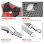 No Pull Checkered Harness Leash S-L Set Pet Puppy Dog Cat Padded Mesh Vest With Bowknot