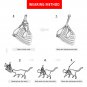 No Pull Checkered Harness Leash S-L Set Pet Puppy Dog Cat Padded Mesh Vest With Bowknot