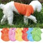 Colorful Collar Pet Polo Shirt S-XL Puppy Dog Cat Top Fashion Formal Dressy Apparel Pets Clothes