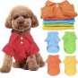 Colorful Collar Pet Polo Shirt S-XL Puppy Dog Cat Top Fashion Formal Dressy Apparel Pets Clothes